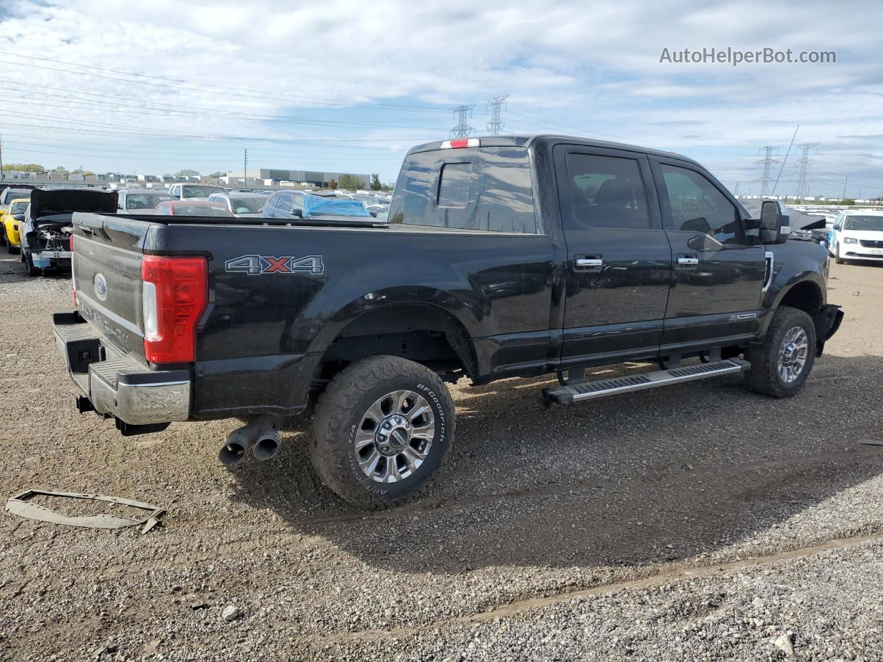 2018 Ford F250 Super Duty Black vin: 1FT7W2BT2JEB61678