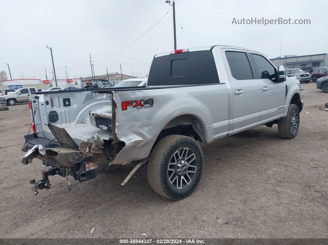 2018 Ford F-250 Lariat Silver vin: 1FT7W2BT2JEB89206