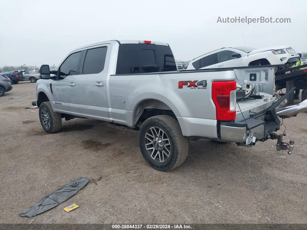 2018 Ford F-250 Lariat Серебряный vin: 1FT7W2BT2JEB89206