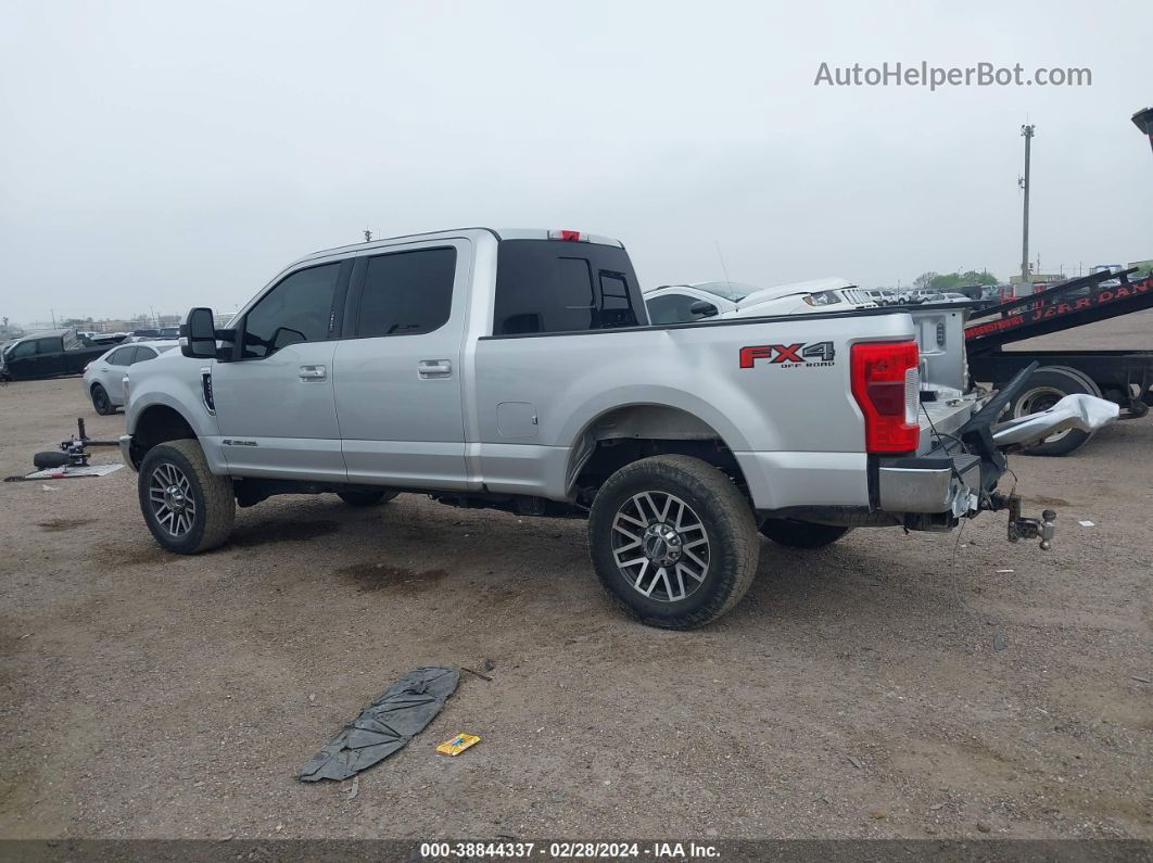 2018 Ford F-250 Lariat Silver vin: 1FT7W2BT2JEB89206