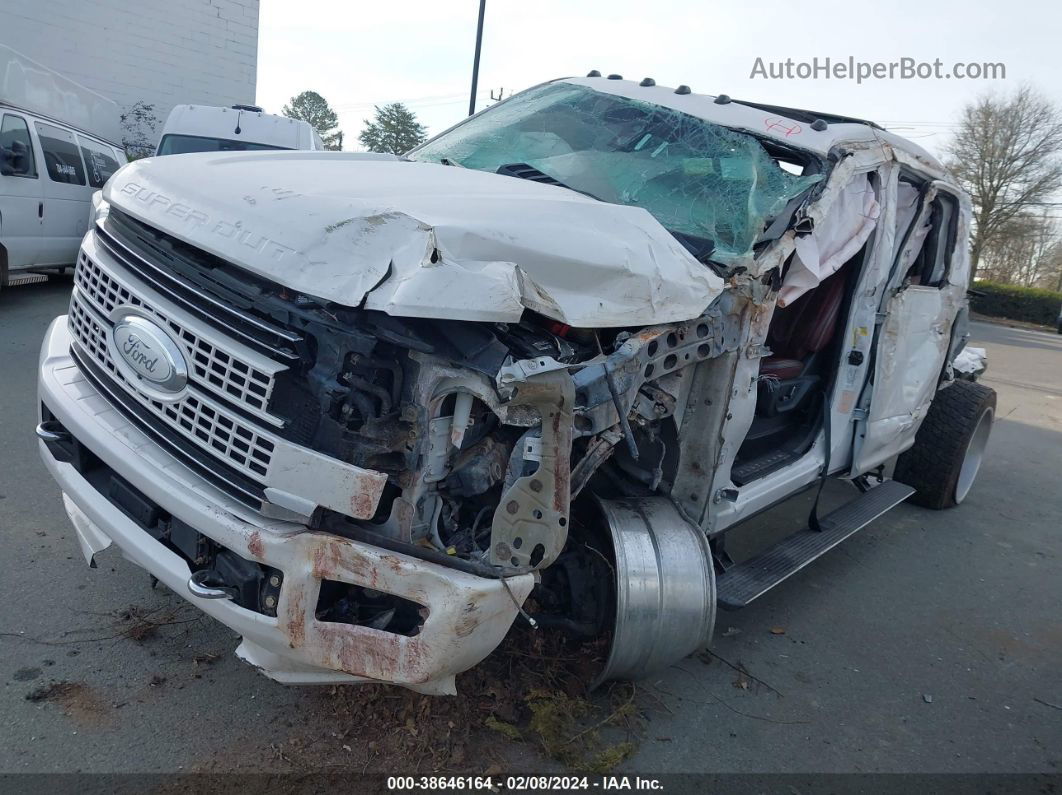 2018 Ford F-250 Platinum White vin: 1FT7W2BT2JEC32216