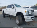 2018 Ford F-250 Platinum White vin: 1FT7W2BT2JEC32216