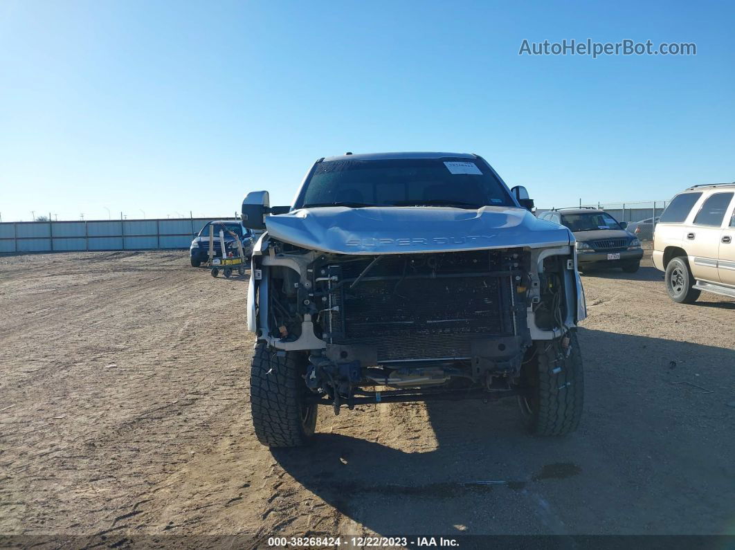 2018 Ford F-250 Lariat Silver vin: 1FT7W2BT2JEC39375