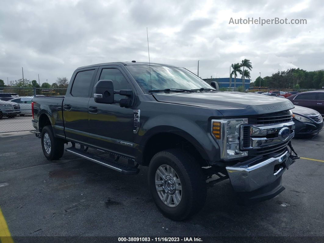 2018 Ford F-250 Xl Gray vin: 1FT7W2BT2JEC74952