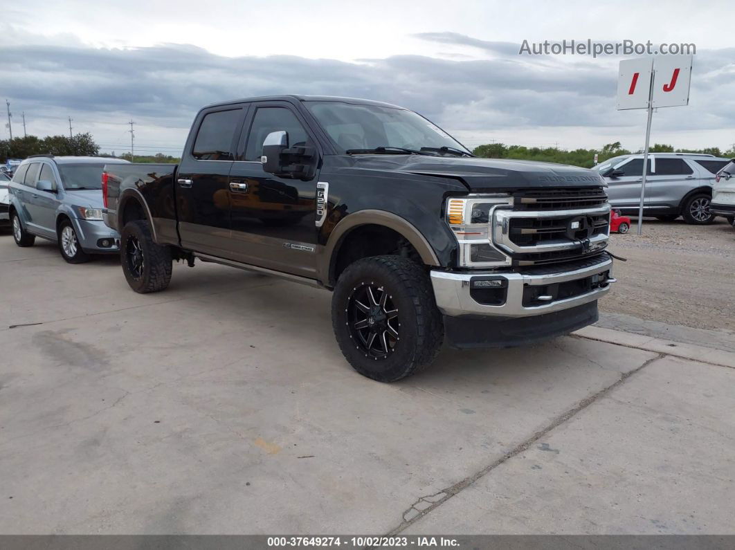 2020 Ford F-250 King Ranch Black vin: 1FT7W2BT2LEC39685