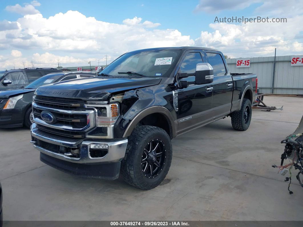 2020 Ford F-250 King Ranch Black vin: 1FT7W2BT2LEC39685