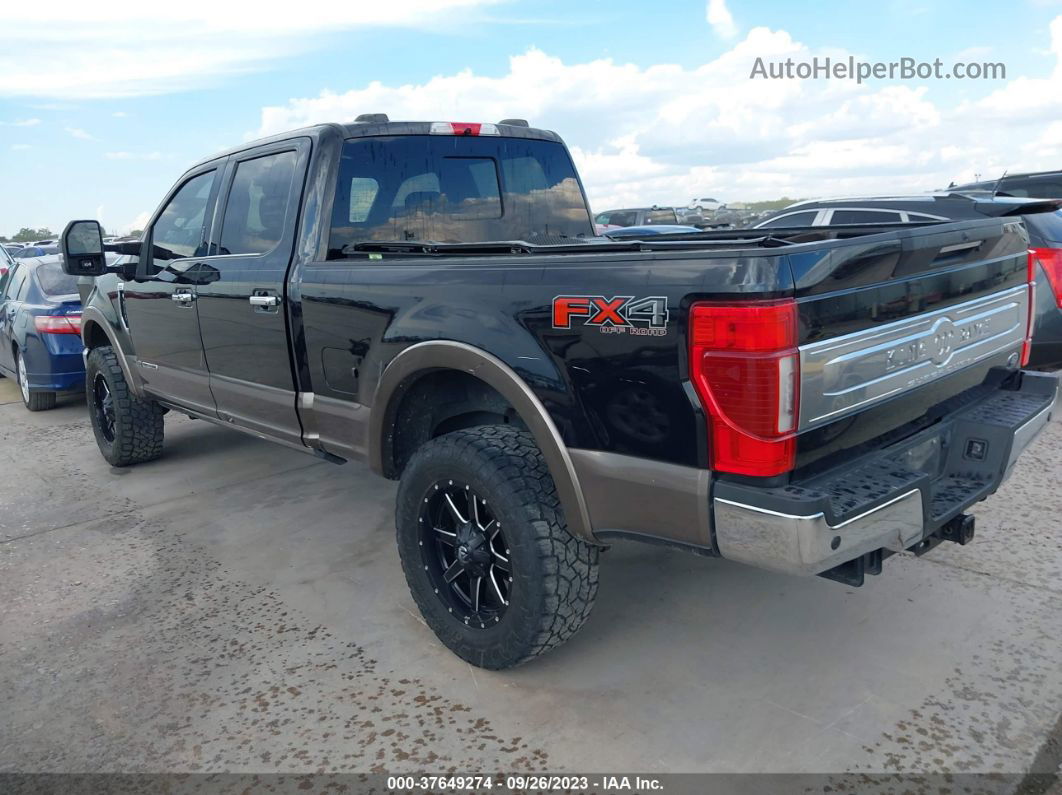 2020 Ford F-250 King Ranch Черный vin: 1FT7W2BT2LEC39685