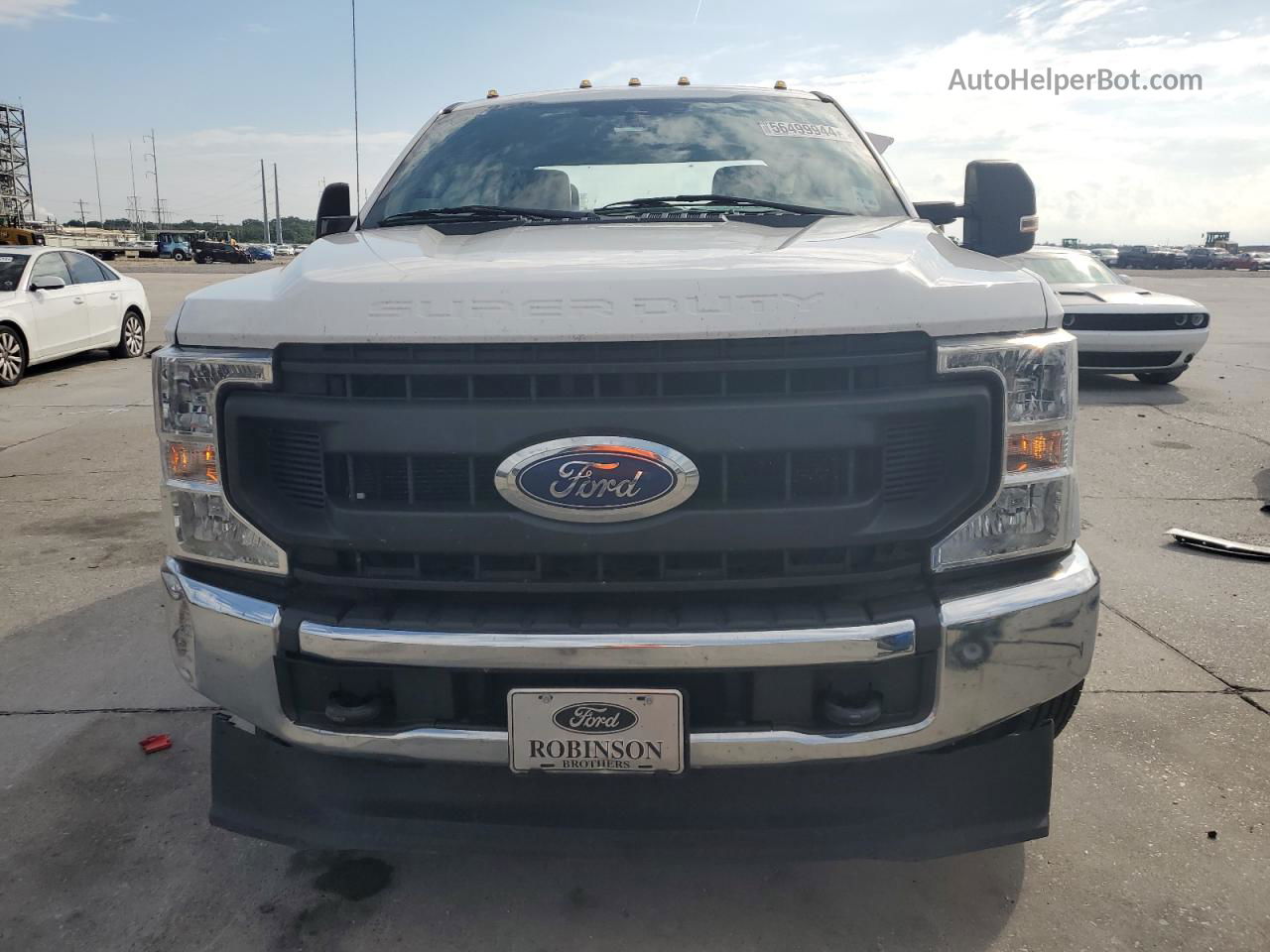 2020 Ford F250 Super Duty White vin: 1FT7W2BT2LED57171