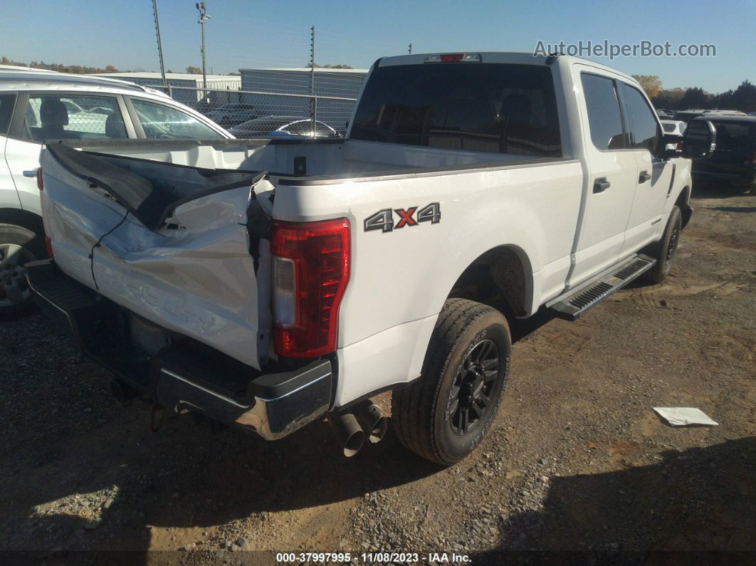 2018 Ford Super Duty F-250 Srw Xl/xlt/lariat White vin: 1FT7W2BT3JEB21691