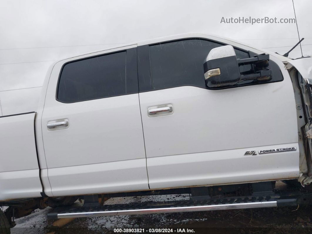 2018 Ford F-250 Xlt White vin: 1FT7W2BT3JEB47403