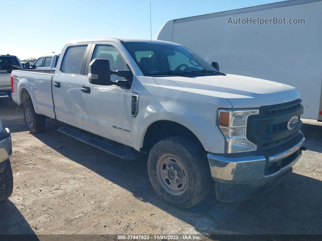 2020 Ford F-250 Xl White vin: 1FT7W2BT3LEC30185