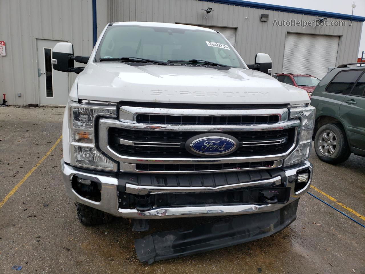 2020 Ford F250 Super Duty White vin: 1FT7W2BT3LEC70945