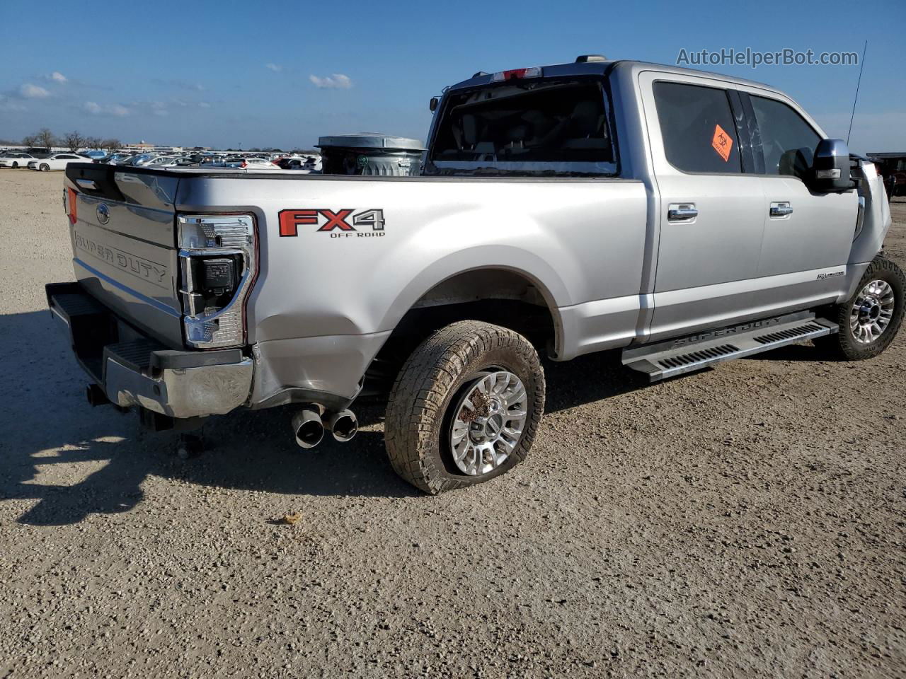 2020 Ford F250 Super Duty Silver vin: 1FT7W2BT3LEE32024