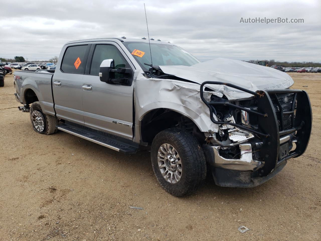 2020 Ford F250 Super Duty Silver vin: 1FT7W2BT3LEE32024