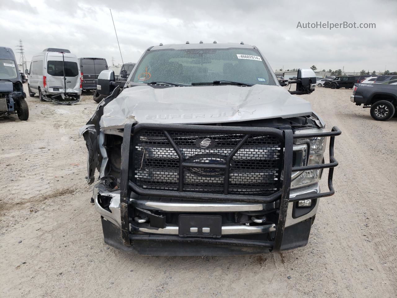 2020 Ford F250 Super Duty Серебряный vin: 1FT7W2BT3LEE32024