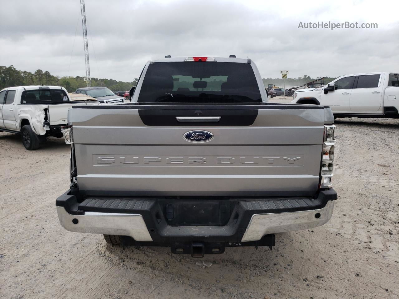 2020 Ford F250 Super Duty Серебряный vin: 1FT7W2BT3LEE32024