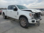 2020 Ford F250 Super Duty White vin: 1FT7W2BT3LEE83815