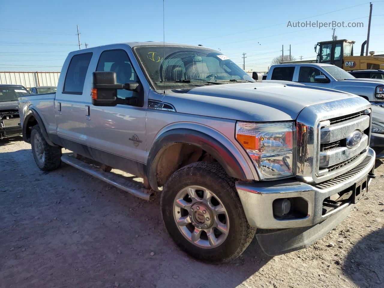 2016 Ford F250 Super Duty Silver vin: 1FT7W2BT4GEA02668