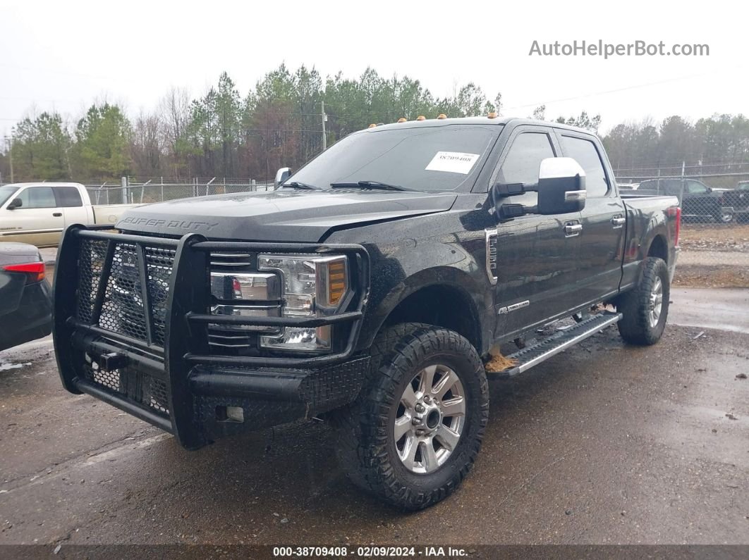 2018 Ford F-250 Lariat Black vin: 1FT7W2BT4JEB17374