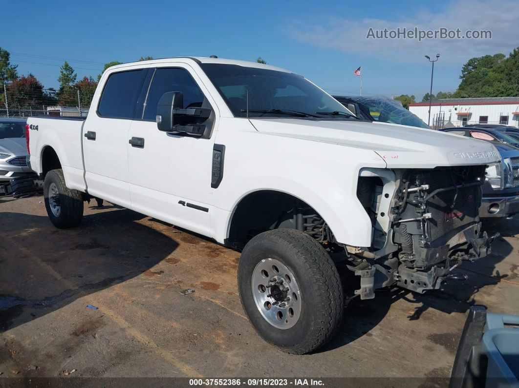 2018 Ford Super Duty F-250 Srw Xl/xlt/lariat White vin: 1FT7W2BT4JEB90258