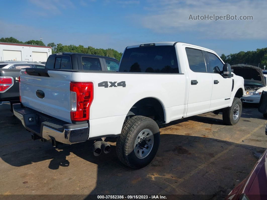 2018 Ford Super Duty F-250 Srw Xl/xlt/lariat White vin: 1FT7W2BT4JEB90258