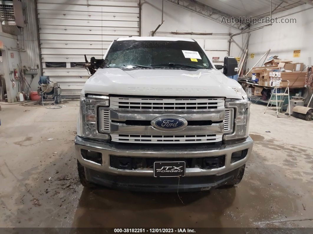 2018 Ford F-250 Xlt White vin: 1FT7W2BT4JEC26773