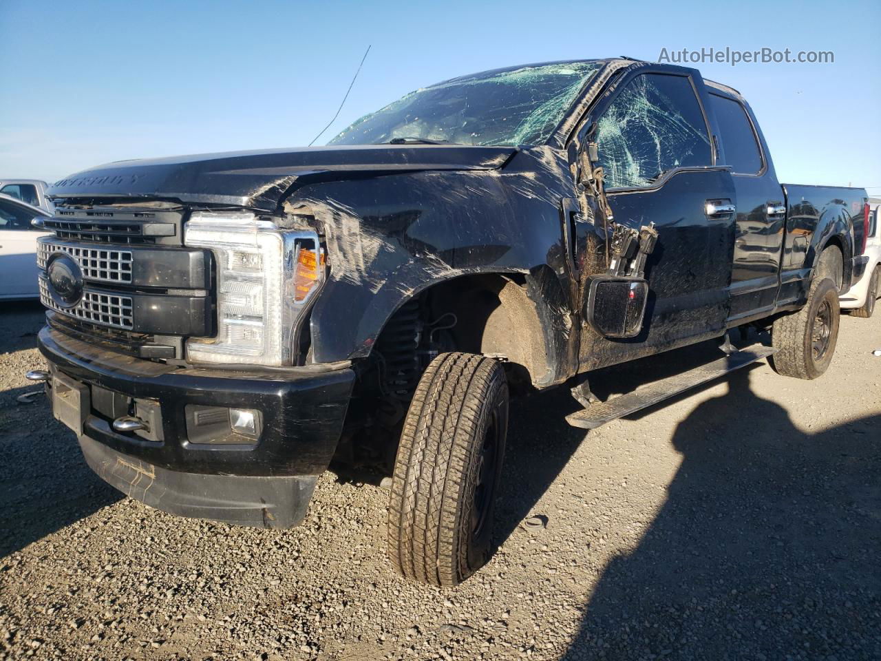 2018 Ford F250 Super Duty Черный vin: 1FT7W2BT4JEC58803