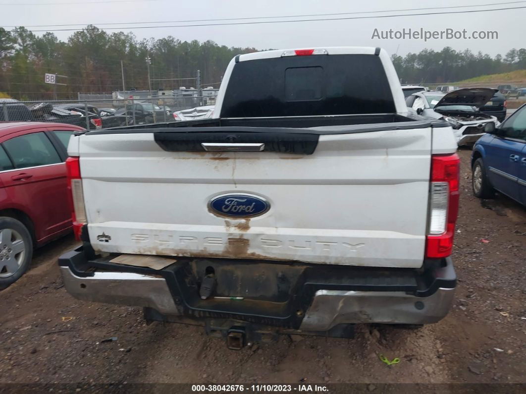 2018 Ford F-250 Xlt White vin: 1FT7W2BT4JEC73981