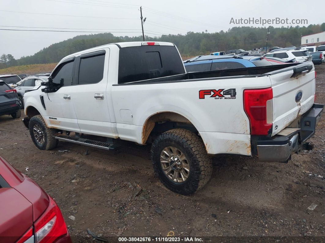 2018 Ford F-250 Xlt White vin: 1FT7W2BT4JEC73981