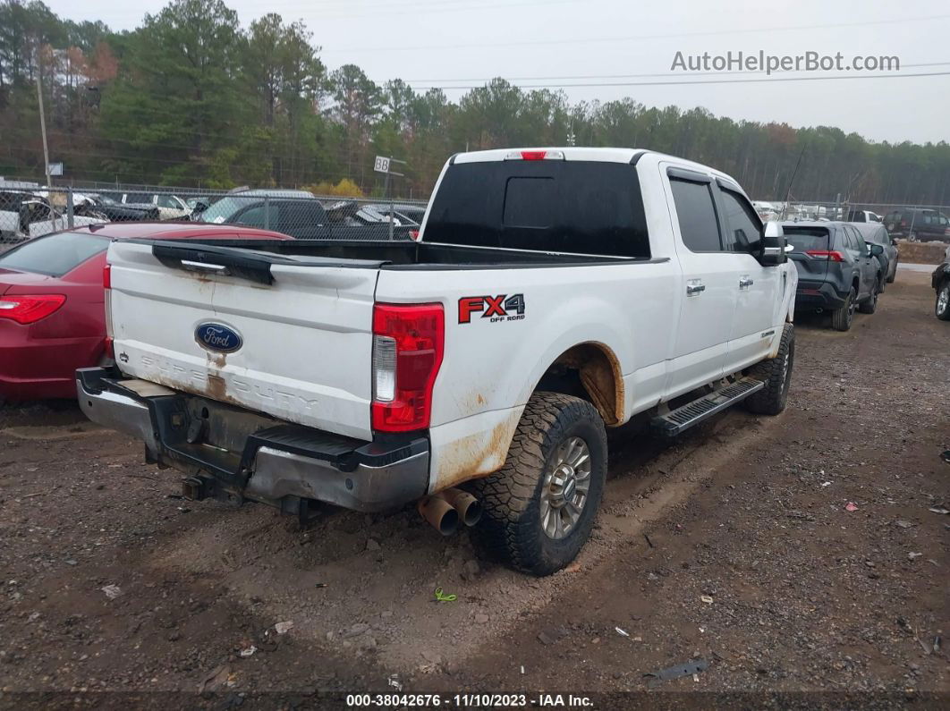 2018 Ford F-250 Xlt White vin: 1FT7W2BT4JEC73981