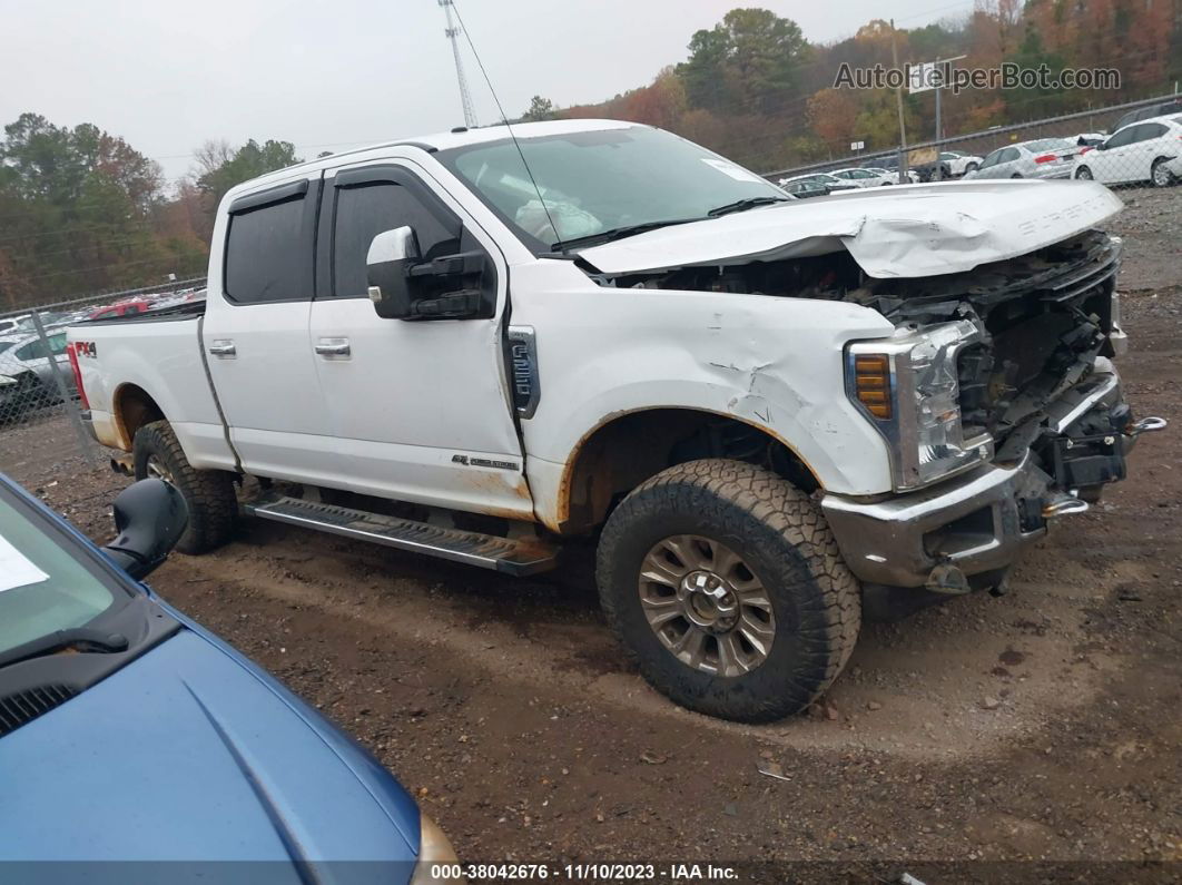 2018 Ford F-250 Xlt White vin: 1FT7W2BT4JEC73981