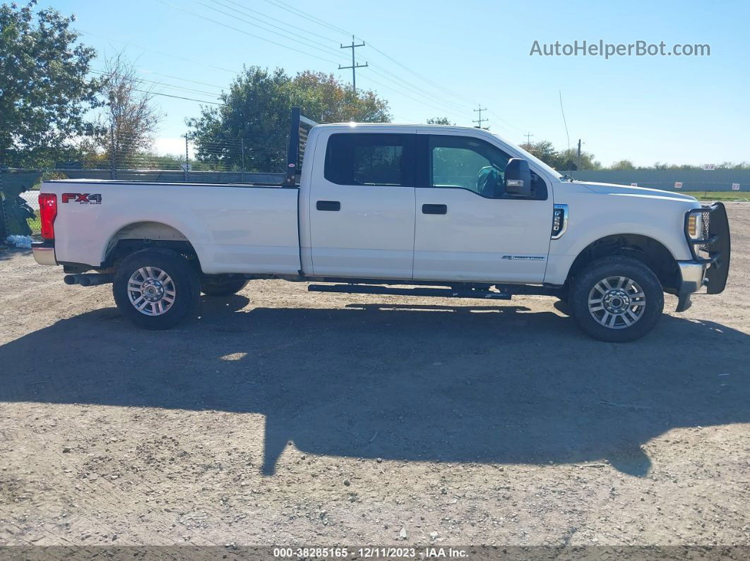 2018 Ford F-250 Xlt White vin: 1FT7W2BT4JEC80980