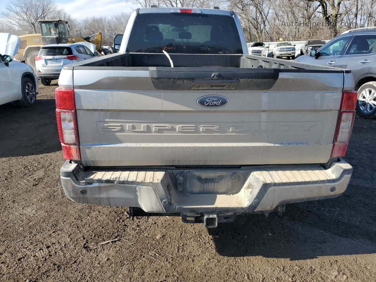 2020 Ford F250 Super Duty Серебряный vin: 1FT7W2BT4LEC28316