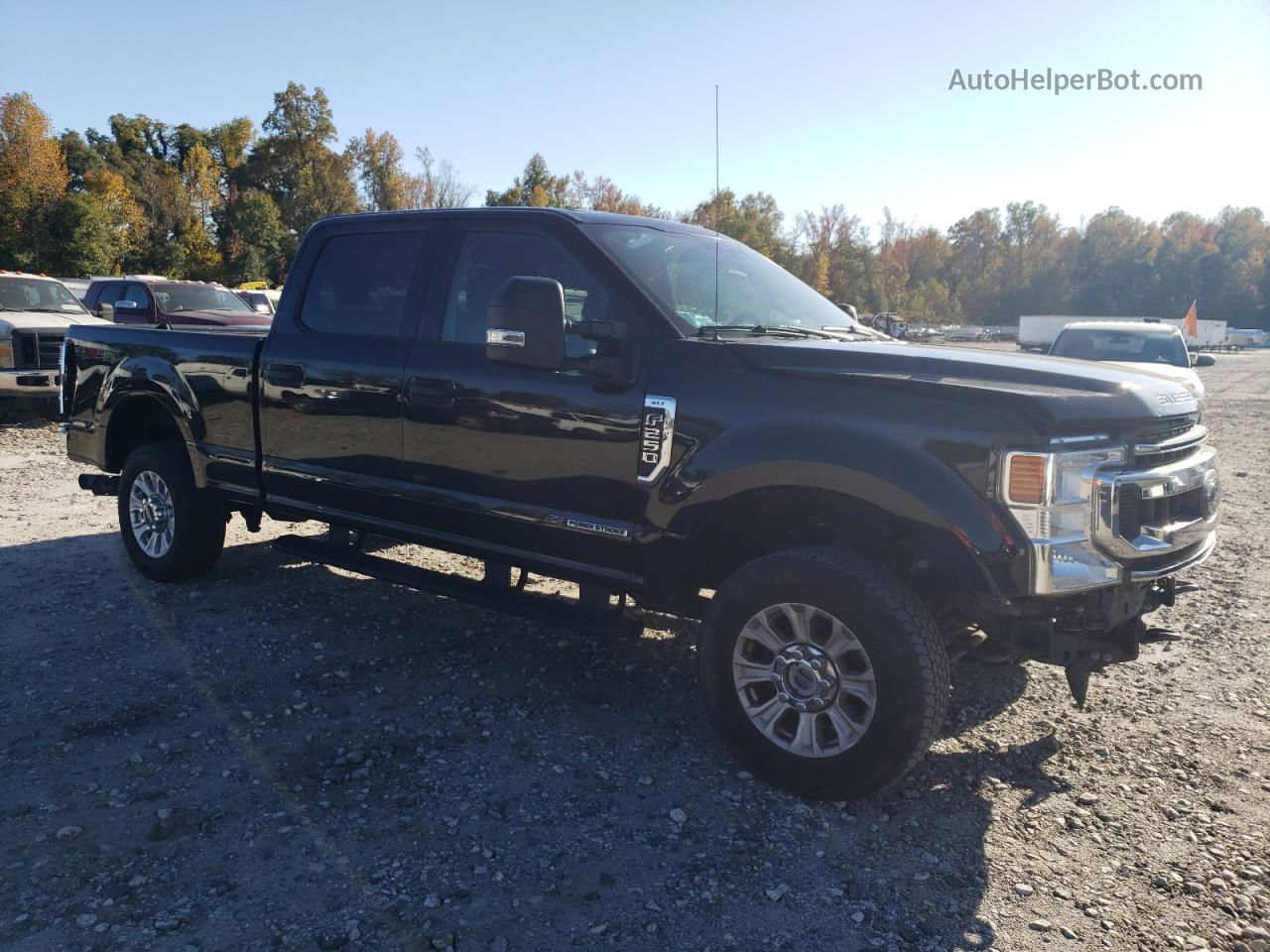 2020 Ford F250 Super Duty Black vin: 1FT7W2BT4LEC44077