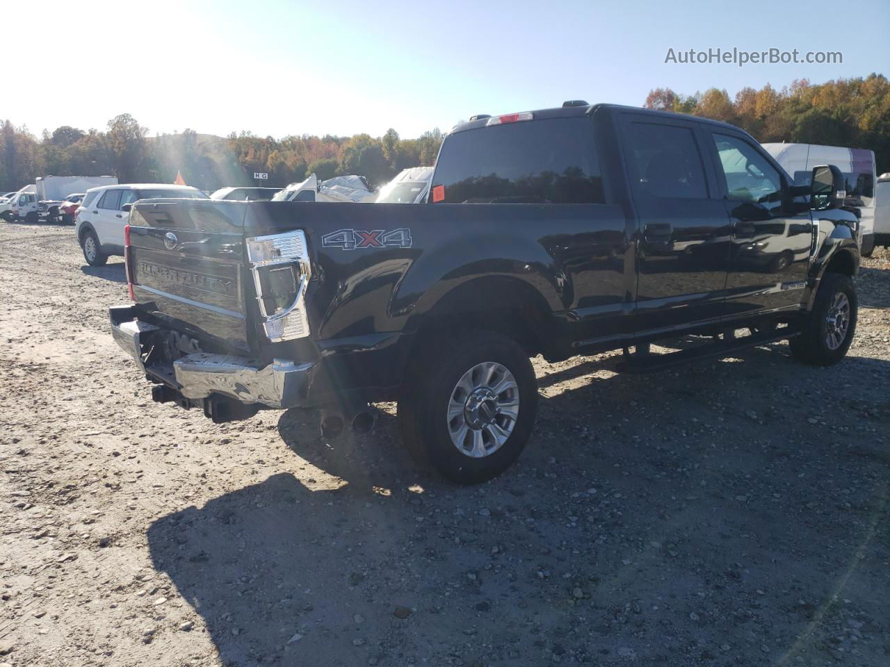 2020 Ford F250 Super Duty Black vin: 1FT7W2BT4LEC44077