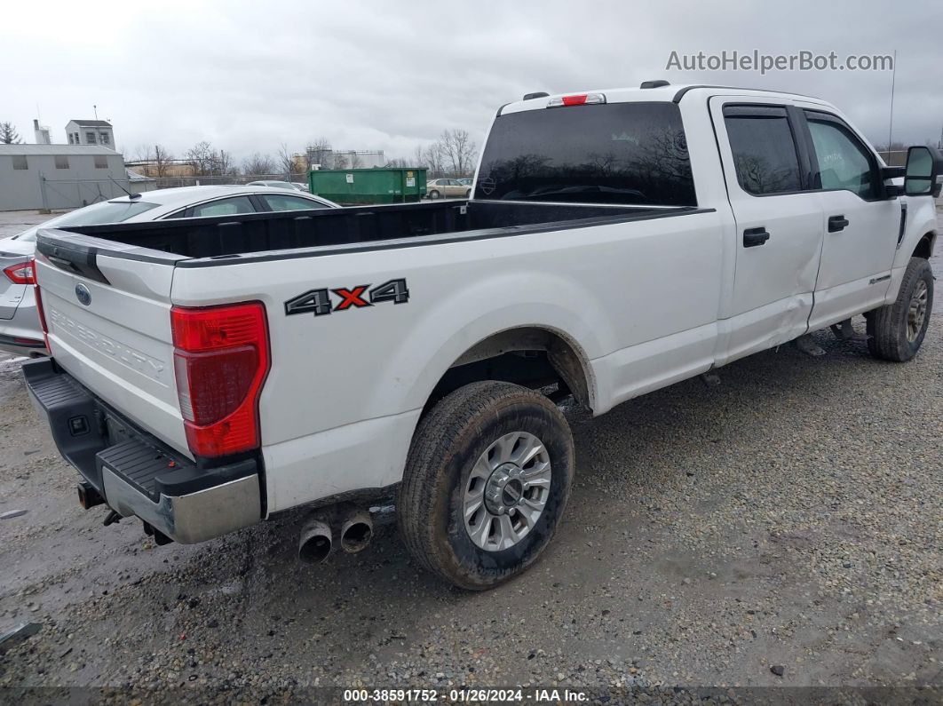 2020 Ford F-250 Xlt White vin: 1FT7W2BT4LEC44242