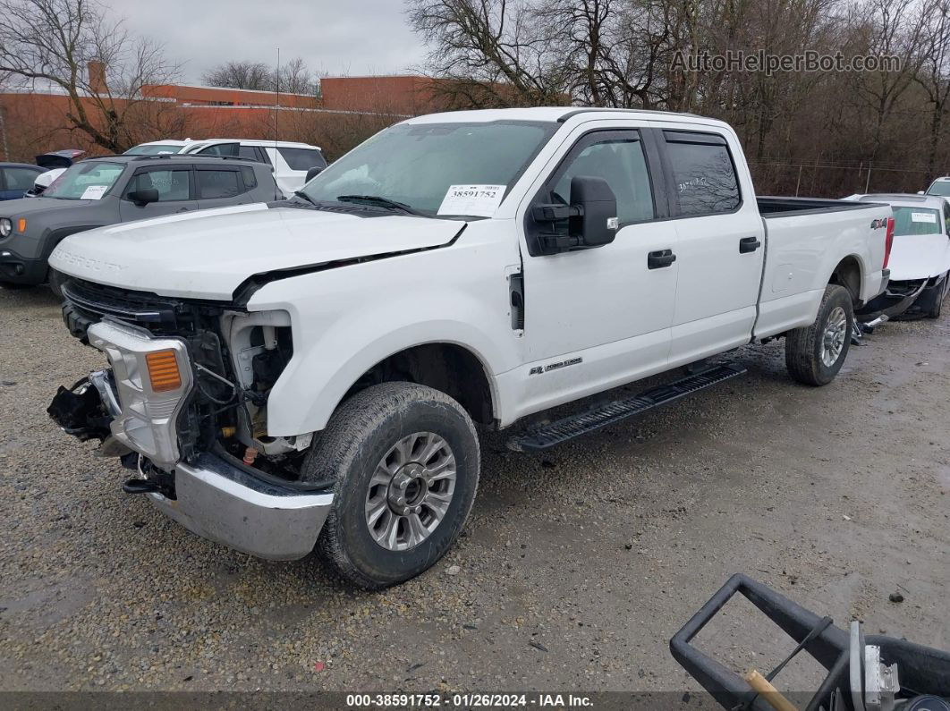 2020 Ford F-250 Xlt White vin: 1FT7W2BT4LEC44242