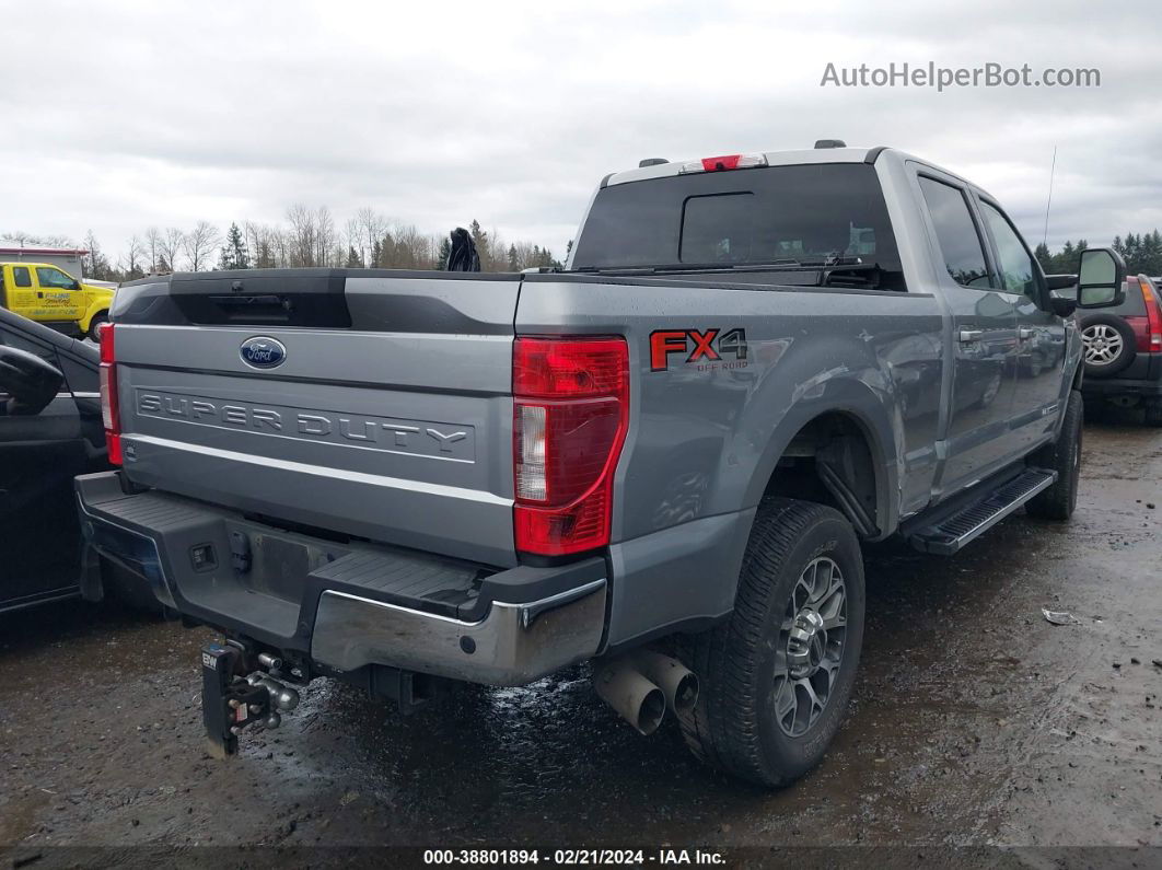 2020 Ford F-250 Lariat Серебряный vin: 1FT7W2BT4LED45930