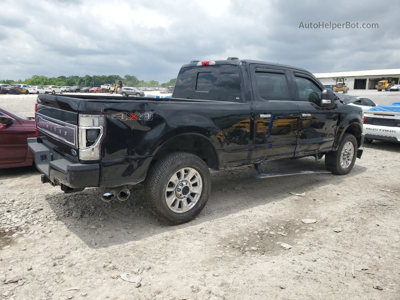 2020 Ford F250 Super Duty Black vin: 1FT7W2BT4LEE00523