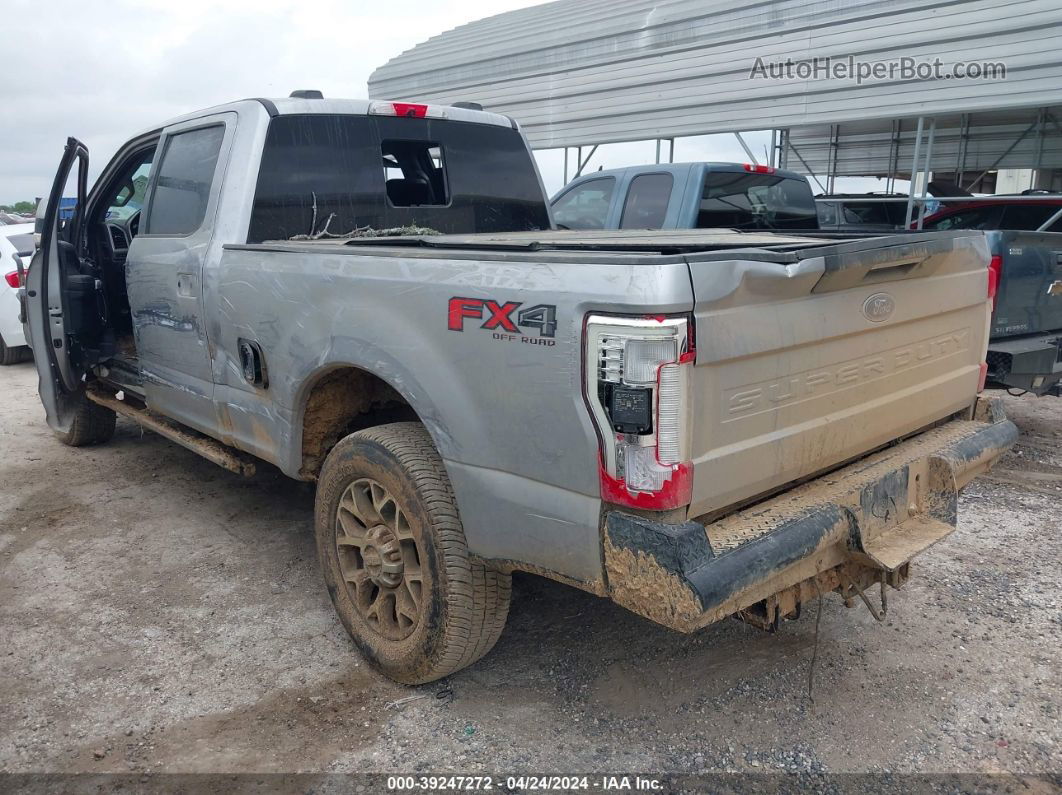 2020 Ford F-250 Lariat Silver vin: 1FT7W2BT4LEE75660