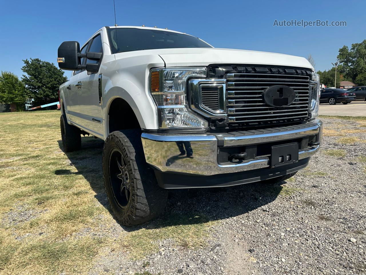 2020 Ford F250 Super Duty White vin: 1FT7W2BT4LEE97853