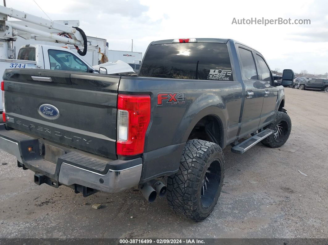 2018 Ford F-250 Xlt Gray vin: 1FT7W2BT5JEB58533