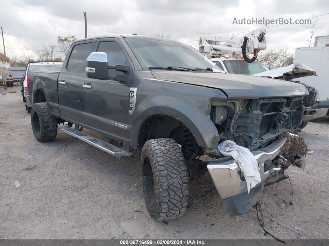 2018 Ford F-250 Xlt Gray vin: 1FT7W2BT5JEB58533