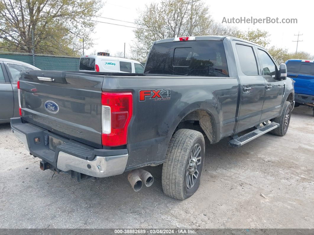 2018 Ford F-250 Lariat Gray vin: 1FT7W2BT5JEC52542