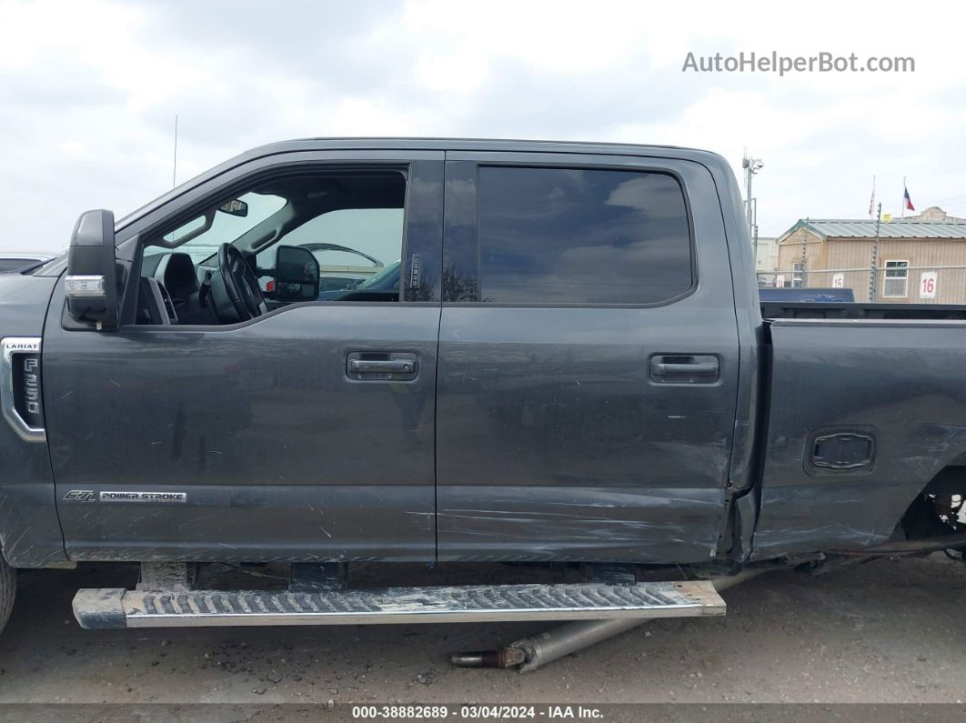 2018 Ford F-250 Lariat Gray vin: 1FT7W2BT5JEC52542