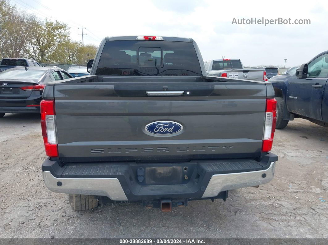 2018 Ford F-250 Lariat Gray vin: 1FT7W2BT5JEC52542