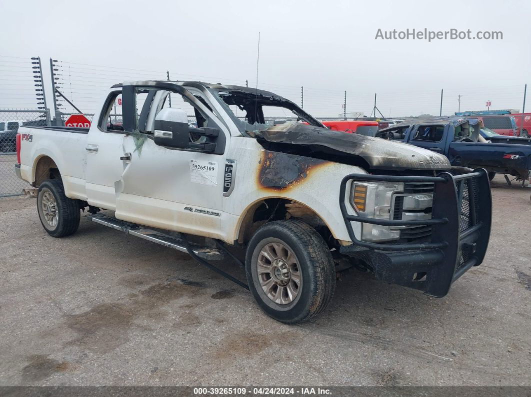 2018 Ford F-250 Xlt White vin: 1FT7W2BT5JEC55473