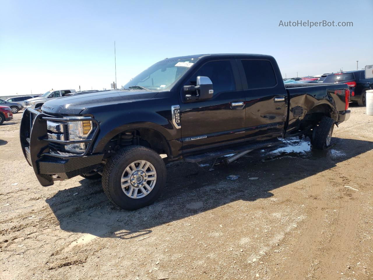 2018 Ford F250 Super Duty Черный vin: 1FT7W2BT5JEC77568