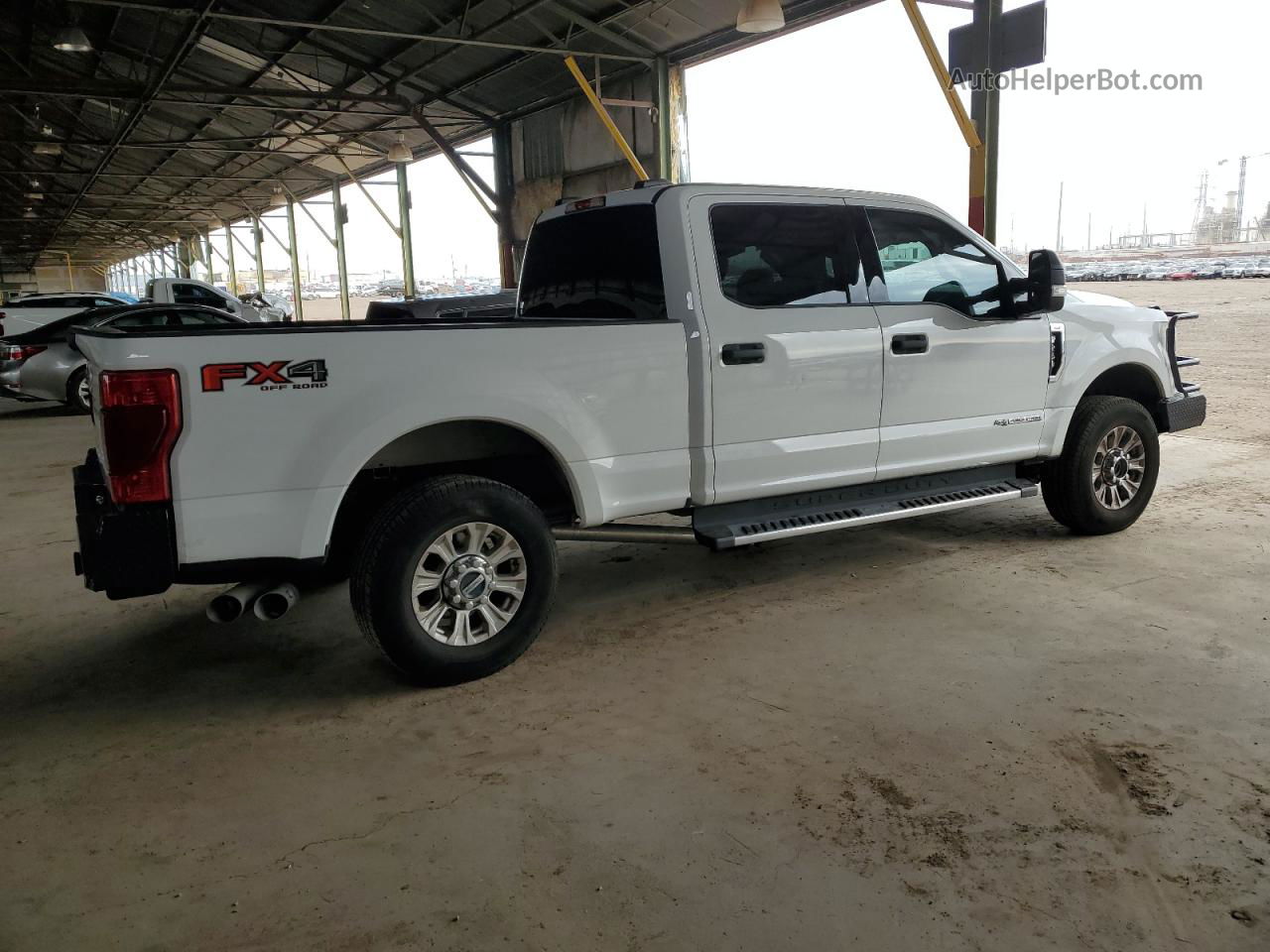 2020 Ford F250 Super Duty White vin: 1FT7W2BT5LEC20998