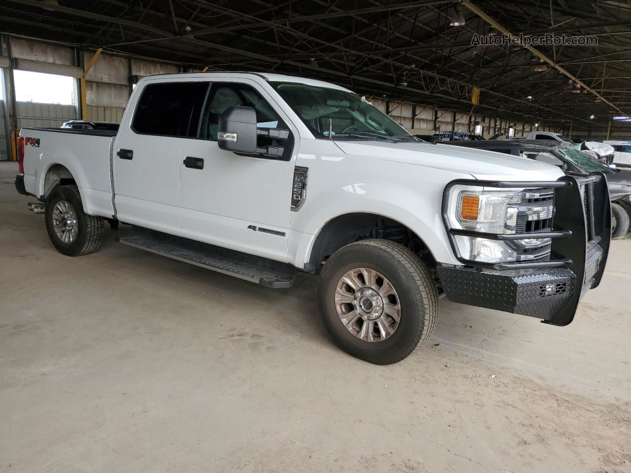 2020 Ford F250 Super Duty White vin: 1FT7W2BT5LEC20998